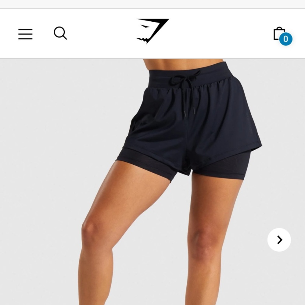 NWT Gymshark Lustre Shorts